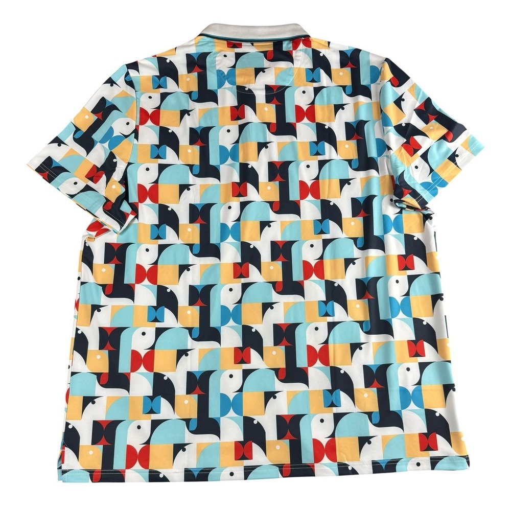 ORIGINAL PENGUIN XXL OGKMF001SU Golf Polo Shirt 70th Anniversary Stretch NWT - Picture 3 of 13